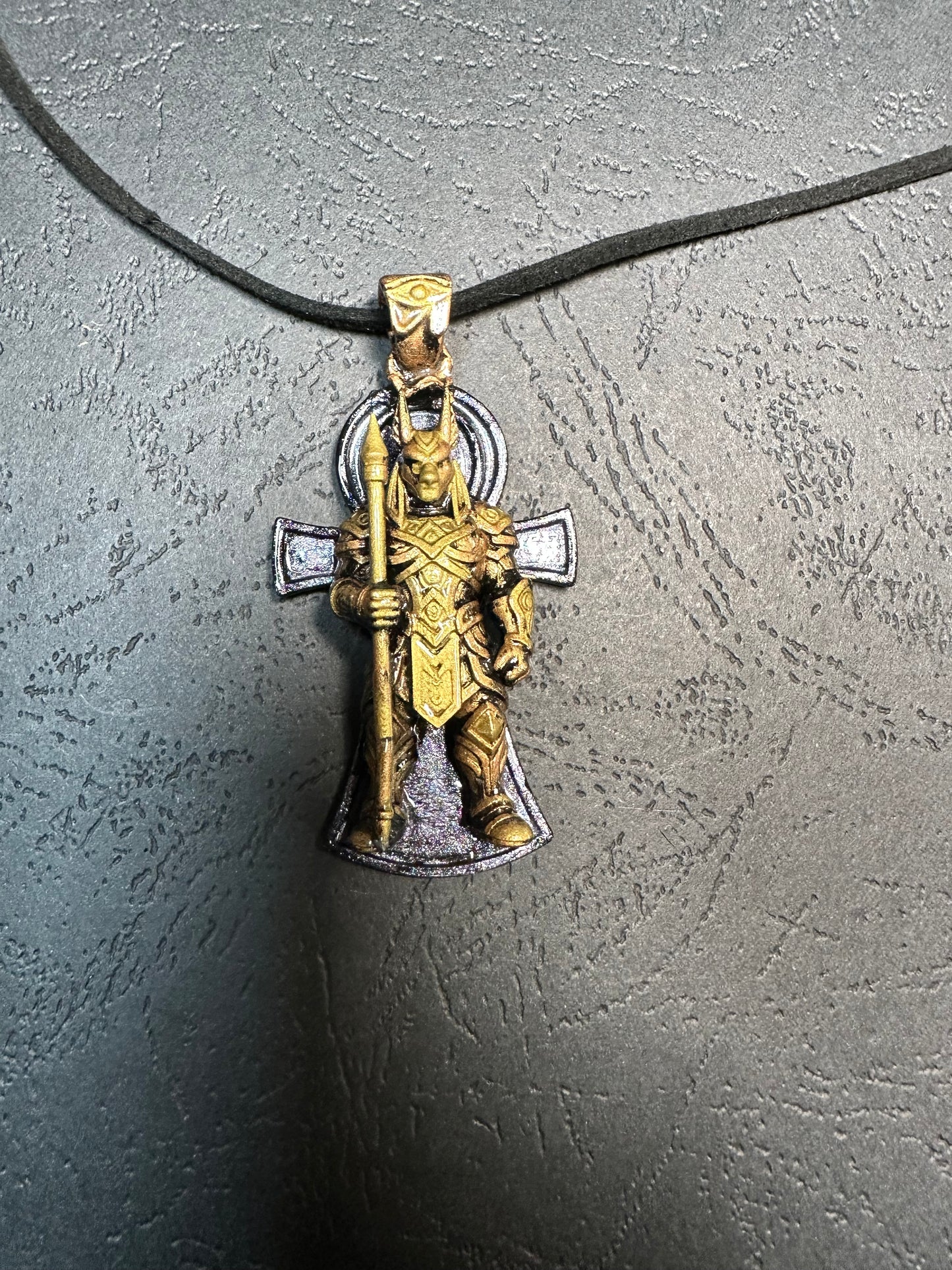 Pendentif croix d’Ankh Anubis