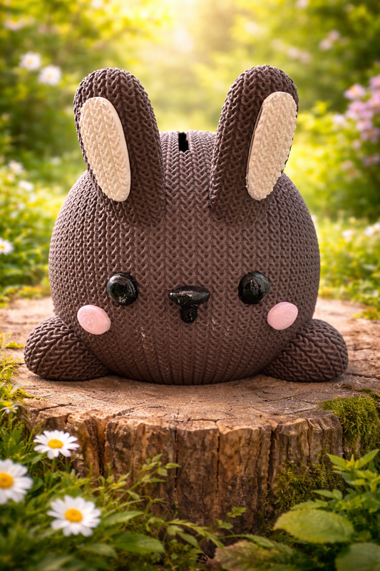 Tirelire Lapin Marron