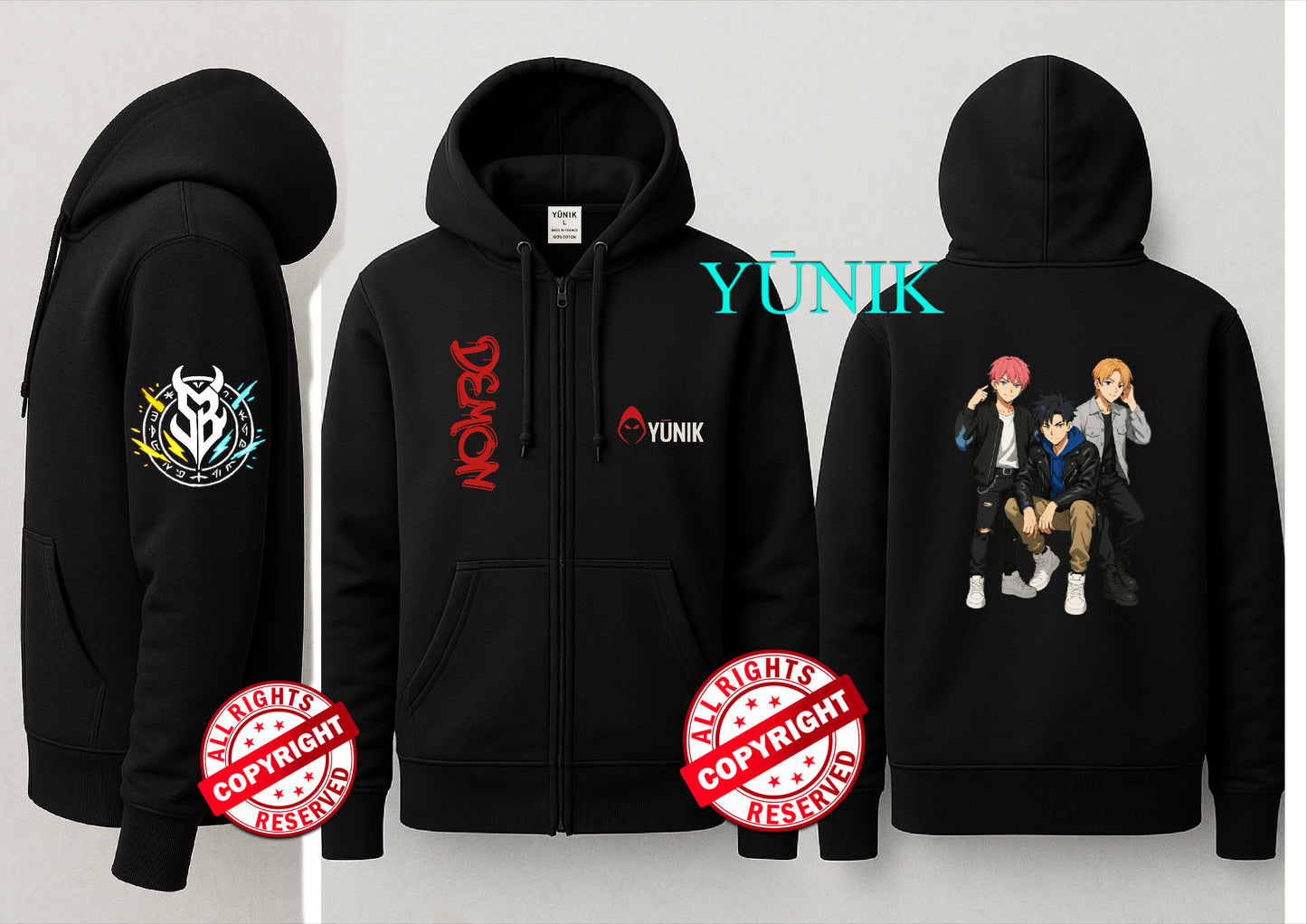 Veste “DEMON SQUAD”