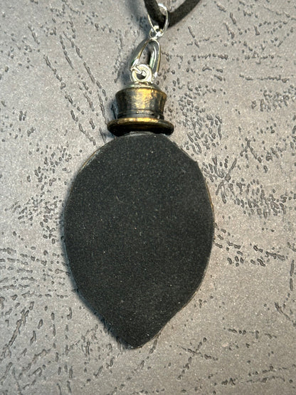 Pendentif guerrière steampunk