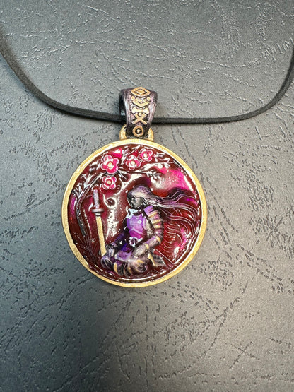 Pendentif Samouraï Sakura