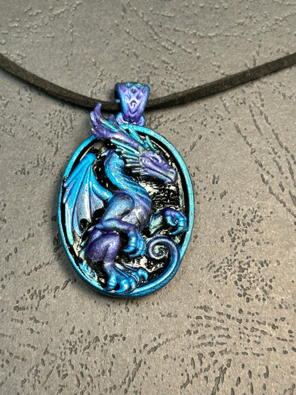 Pendentif dragon des glaces
