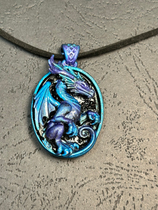Pendentif dragon des glaces
