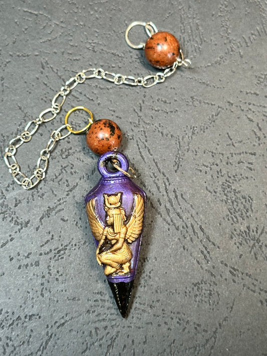 Pendule Isis gravure