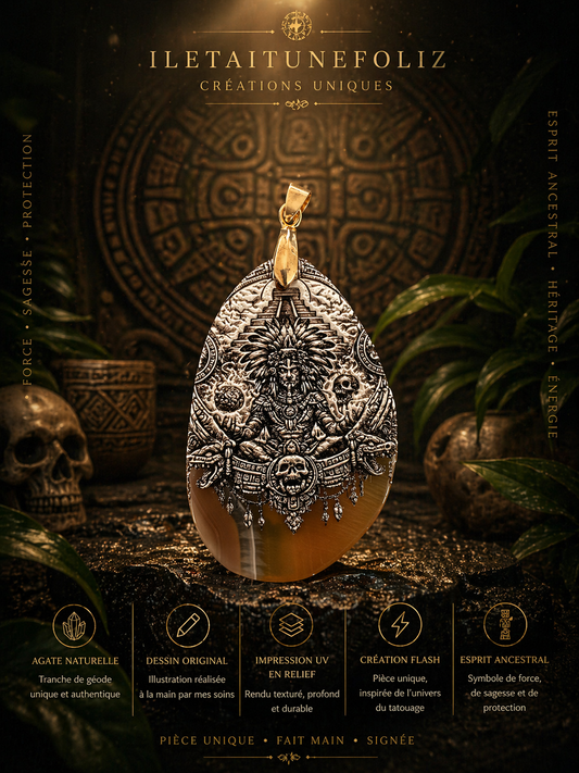 CRÉATION FLASH EN RELIEF ESPRIT ANCESTRALE