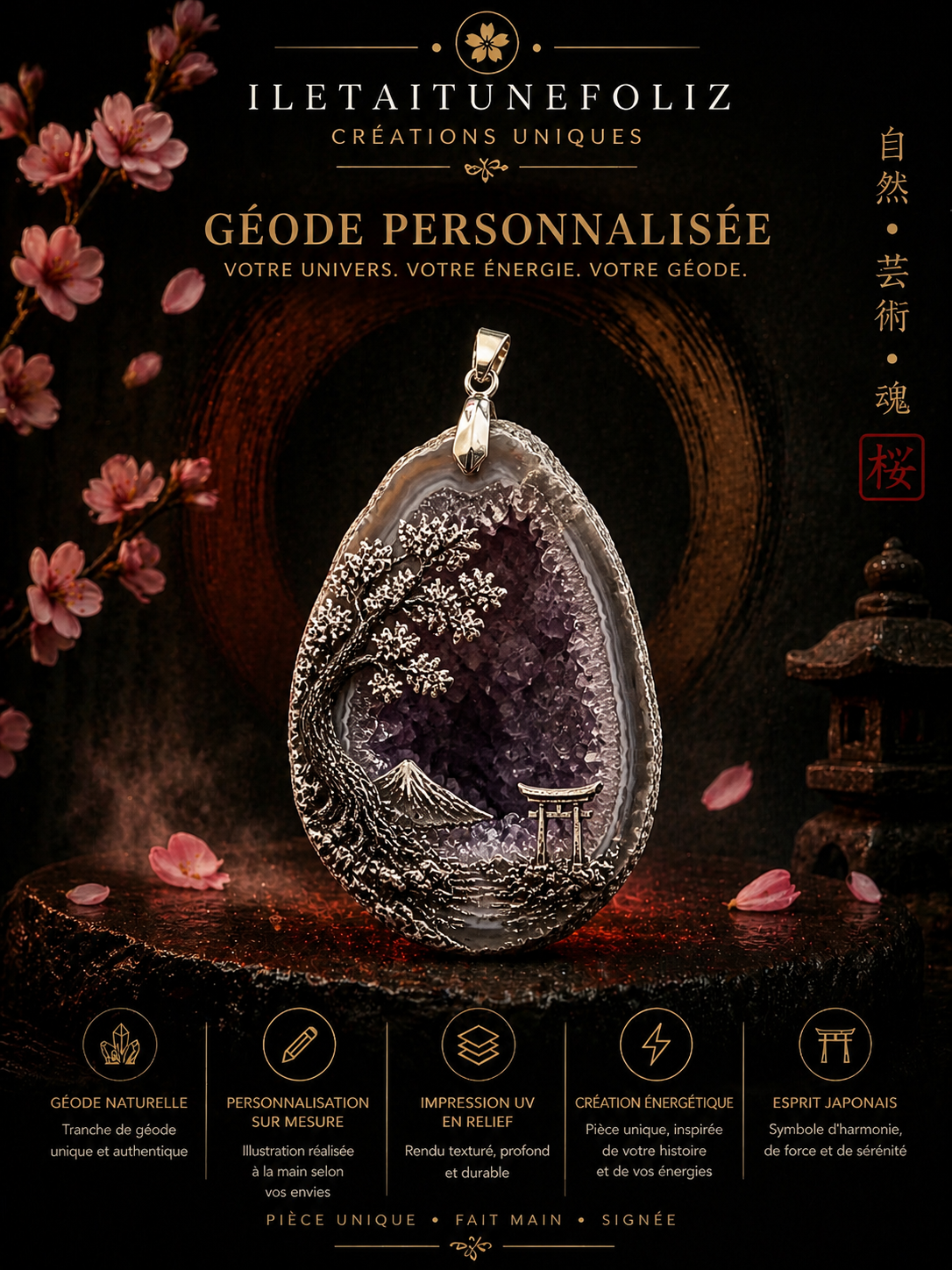 GÉODE PERSONNALISÉE
