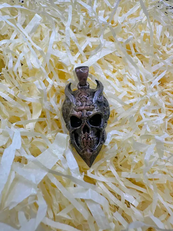 Pendentif Crâne Mystique