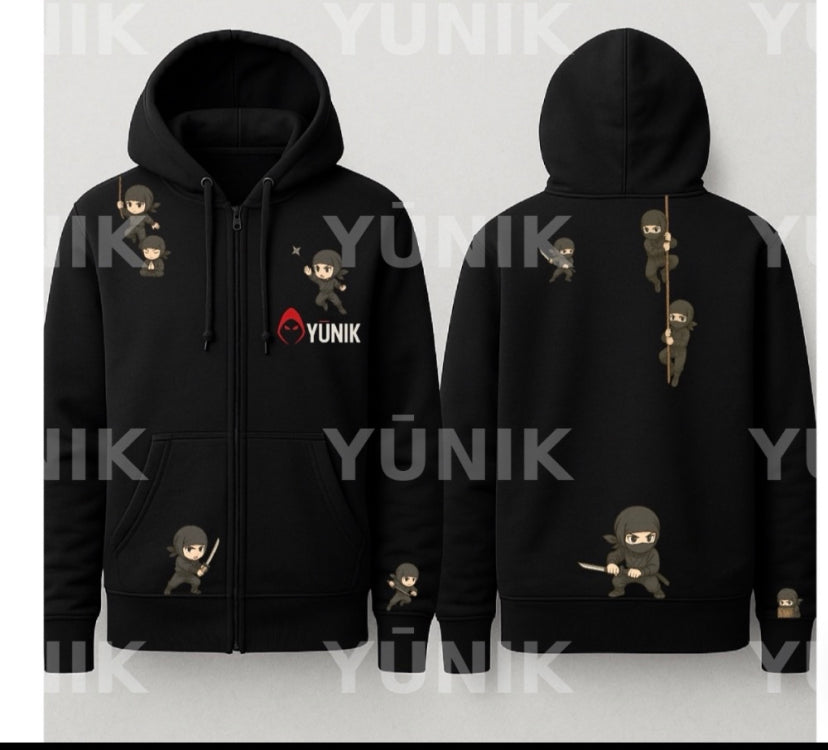 veste a capuche NINJA