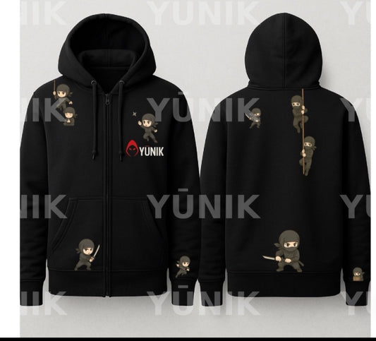 veste a capuche NINJA